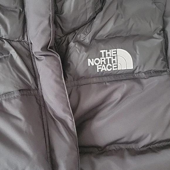 The North Face Long Black Down Jacket New With Tags On - Picture 10 of 13